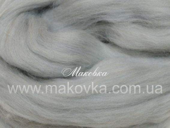 Мериносовая шерсть для валяния Margo, Серая, 25 гр