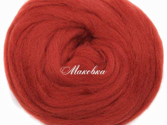 Шерсть для валяния Nako Keche 50 гр №4409 кирпичный