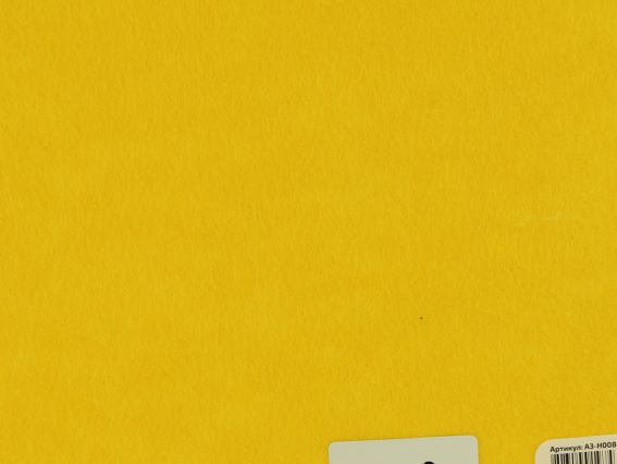 Фетр листовой Желтый A3-H008, 29.7х42см 180г/м2 ROSA TALENT Фетр листовой Желтый A3-H008, 29.7х42см 180г/м2 ROSA TALENT