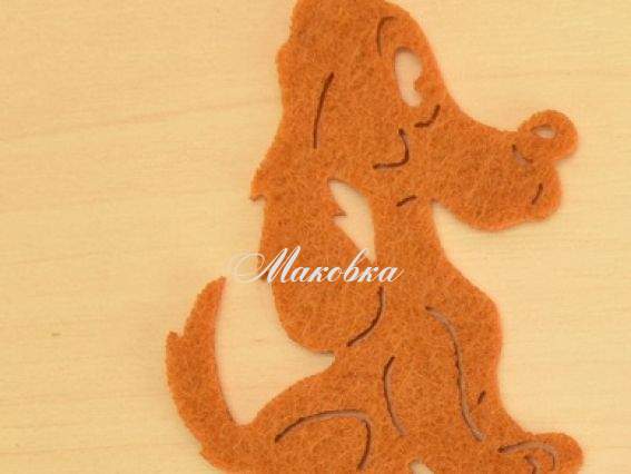 коричневый