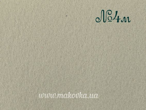 Фетр Корейский Мягкий 1,2мм, 22х30 см, цвет №04 Светло-СЕРЫЙ,  1 шт Фетр Корейский Мягкий 1,2мм, 22х30 см, цвет №04 Светло-СЕРЫЙ,  1 шт