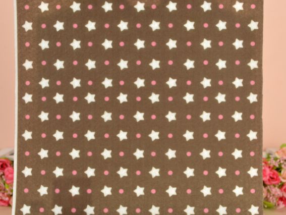 Фетр с рисунком №22 звездочки, 2 мм 25х25 см Фетр с рисунком №22 звездочки, 2 мм 25х25 см