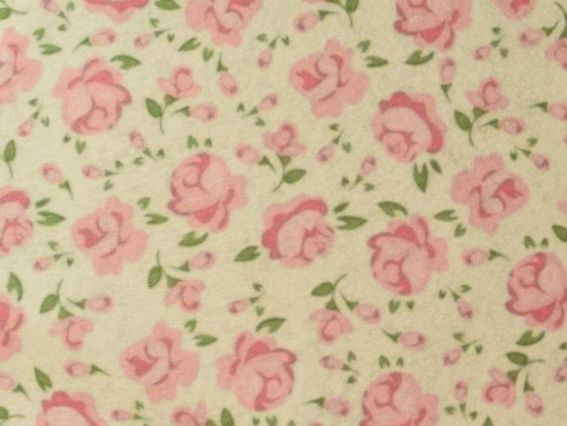 Фетр с рисунком Цветочный принт 018 розы 2мм А4 1 шт Фетр с рисунком Цветочный принт 018 розы 2мм А4 1 шт