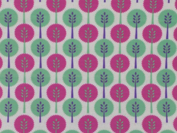 Фетр с рис. КОЛЛЕКЦИЯ №12 белый с розовыми и зелеными деревьями, 2мм ПЭ,30х40см Фетр с рис. КОЛЛЕКЦИЯ №12 белый с розовыми и зелеными деревьями, 2мм ПЭ,30х40см