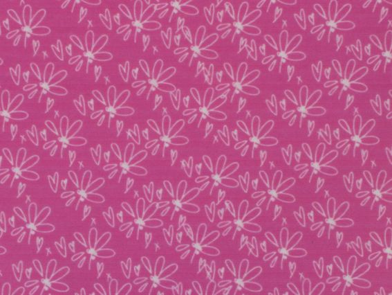 Фетр с рис. КОЛЛЕКЦИЯ №02 Малиновый с белыми ромашками, 2мм ПЭ,30х40см Фетр с рис. КОЛЛЕКЦИЯ №02 Малиновый с белыми ромашками, 2мм ПЭ,30х40см