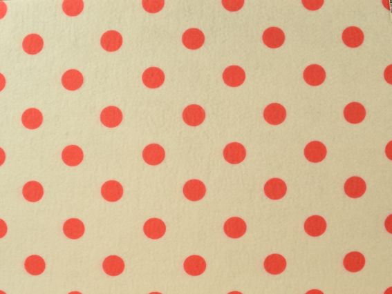 Фетр с рис. КОЛЛЕКЦИЯ №05 Белый с красным горохом Д20мм 2мм ПЭ 30х40см Фетр с рис. КОЛЛЕКЦИЯ №05 Белый с красным горохом Д20мм 2мм ПЭ 30х40см