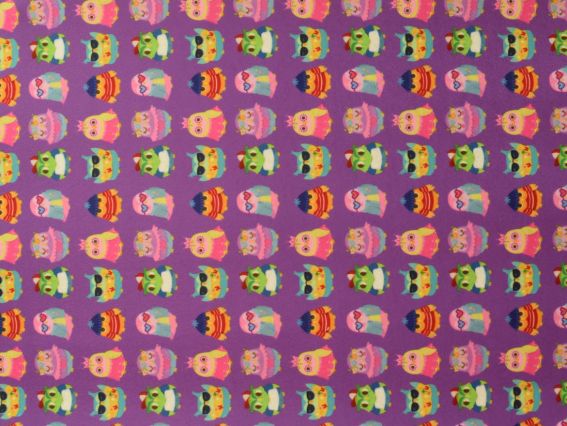 Фетр с рис. КОЛЛЕКЦИЯ №29 Совы на фиолетовом 2мм ПЭ 30х40см Фетр с рис. КОЛЛЕКЦИЯ №29 Совы на фиолетовом 2мм ПЭ 30х40см