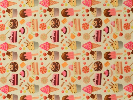 Фетр с рис №39 Сладости маленькие 2мм ПЭ 30х40см Фетр с рис №39 Сладости маленькие 2мм ПЭ 30х40см