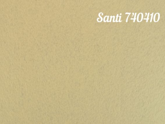 Фетр жесткий Santi 740410 АЙВОРИ, 21х30 см, толщина 1,2 мм , 1 лист