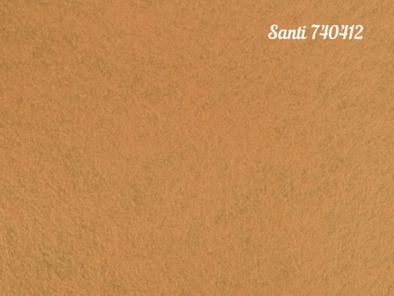 Фетр жорсткий Santi 740412 КРЕМОВИЙ, 21х30 см, товщина 1,2 мм, 1 аркуш