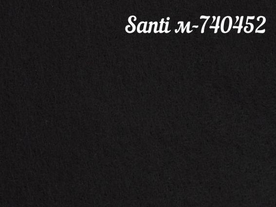 Фетр мягкий Santi 740452 ЧЕРНЫЙ 21х30 см, толщина 1,2 мм , 1 лист Фетр мягкий Santi 740452 ЧЕРНЫЙ 21х30 см, толщина 1,2 мм , 1 лист