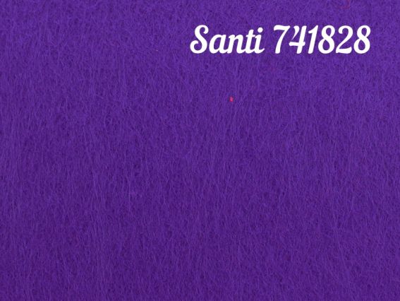 Фетр жесткий Santi  741828 ПУРПУРНЫЙ, 21х30 см, толщина 1,2 мм , 1 лист