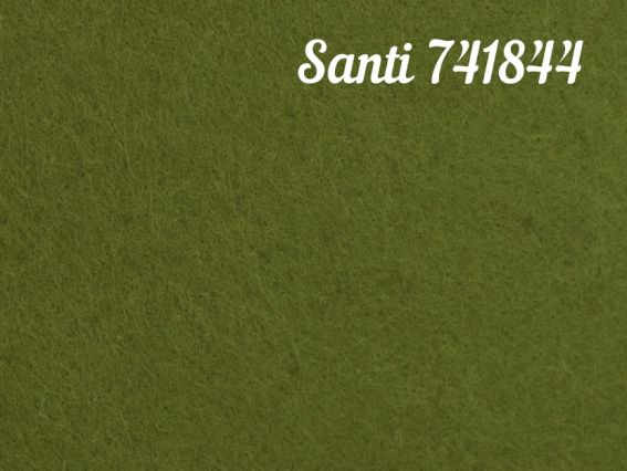 Фетр жесткий Santi 741844 ОЛИВКОВЫЙ, 21х30 см, толщина 1,2 мм , 1 лист
