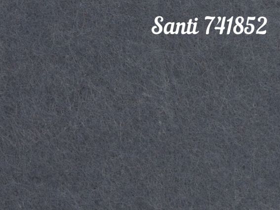 Фетр жесткий Santi 741852 Темно-СЕРЫЙ, 21х30 см, толщина 1,2 мм , 1 лист