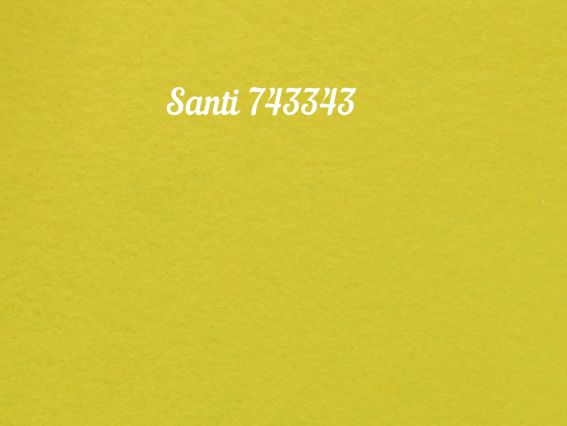 Фетр жорсткий Santi 743343 Неоново-жовтий, 21х30 см, товщина 1,2 мм, 1 аркуш
