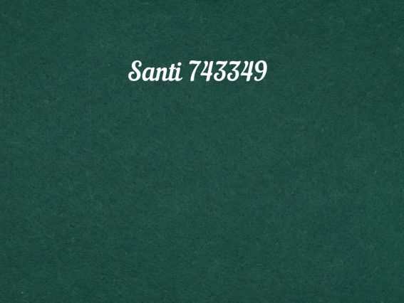 Фетр м'який Santi 743349 Глибокий зелений, 21х30 см, товщина 1,2 мм, 1 аркуш