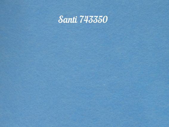 Фетр м'який Santi 743350 Небесно-блакитний, 21х30 см, товщина 1,2 мм, 1 аркуш
