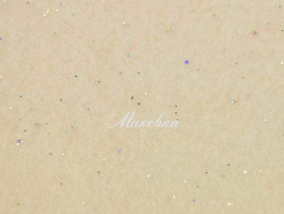 Фетр мягкий с глитером, белый, 741455 , 21х30 см , 1 лист Santi Фетр мягкий с глитером, белый, 741455 , 21х30 см , 1 лист Santi