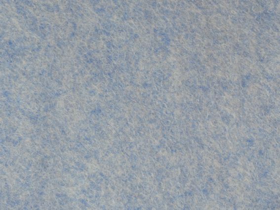 Фетр натуральный листовой №79 меланж небо голубое, 20х30 см, 1,5 мм, Испания Фетр натуральный листовой №79 меланж небо голубое, 20х30 см, 1,5 мм, Испания