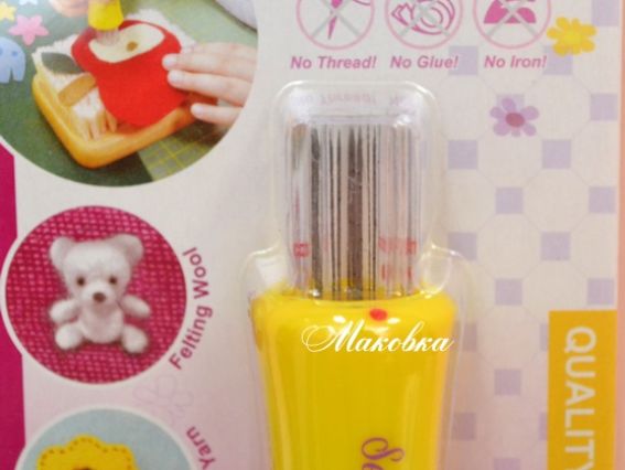 Голка велика тонка для фелтингу (тримач) на 7 голок Sew Mate FN-001(F )