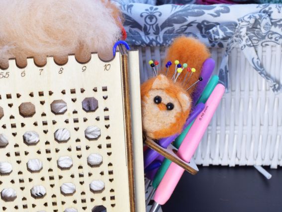 Глазки для игрушек, круглые с гладкой ножкой, диаметр 4мм, 5 пар