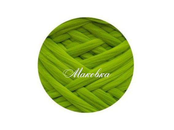 Мериносовая шерсть для валяния 070 фисташка 50г