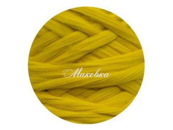 Мериносова вовна для валяння 239 яскравий лимон , Наша Пряжа, 50г Мериносова вовна для валяння 239 яскравий лимон , Наша Пряжа, 50г