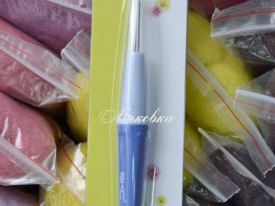 Игла для фелтинга тройная SKC FN-005 Игла для фелтинга тройная SKC FN-005