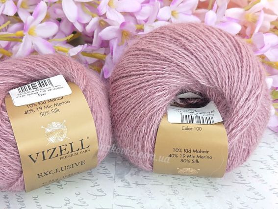 100 запорошений бузковий