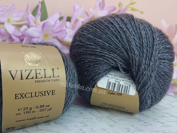 109 темний сірий