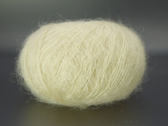 Kid Silk Mohair Vizell пряжа 151627 кремовий