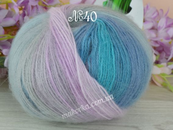 40 сірий-бузковий-бірюзовий-джинс