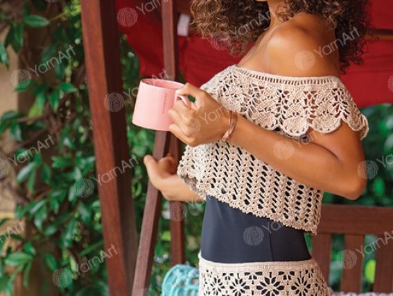 Пряжа Yarn Art Begonia Бегония Ярн Арт нитки для вязания (хлопок) 