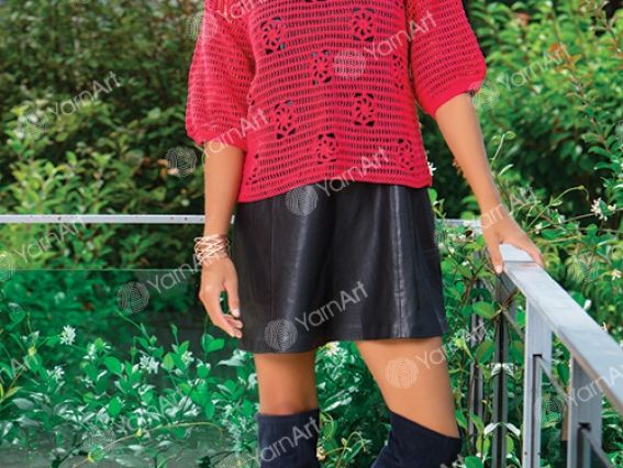 Пряжа Yarn Art Begonia Бегония Ярн Арт нитки для вязания (хлопок) 