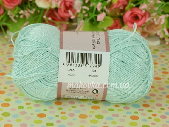 4939 св. м-ятно- бірюзовий