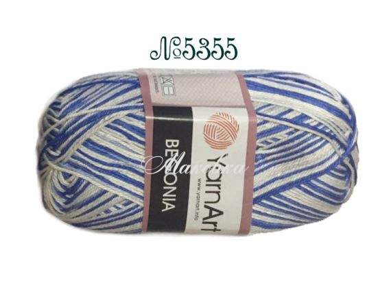 5355 блакитний-білий