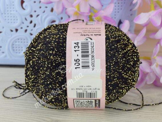105 чорний + золото
