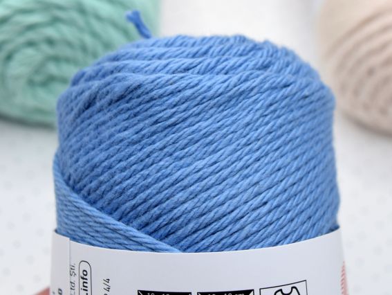 Пряжа Yarn Art Cotton Fair 4/4 Коттон Феір Ярн Арт м'яка матова бавовна середньої товщини для в'язання