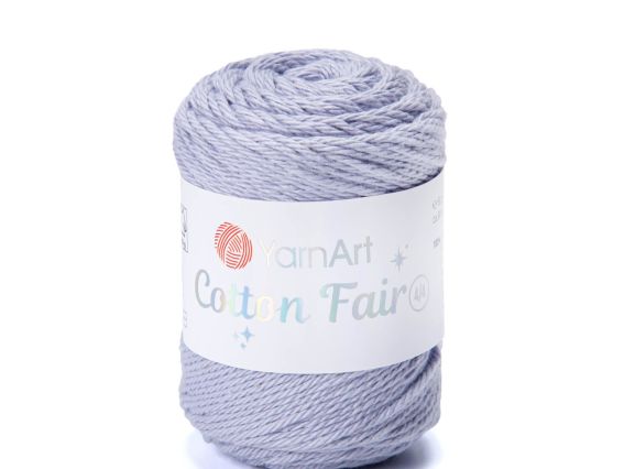 Cotton Fair 4-4 Yarn Art пряжа 5586 світлий бузковий