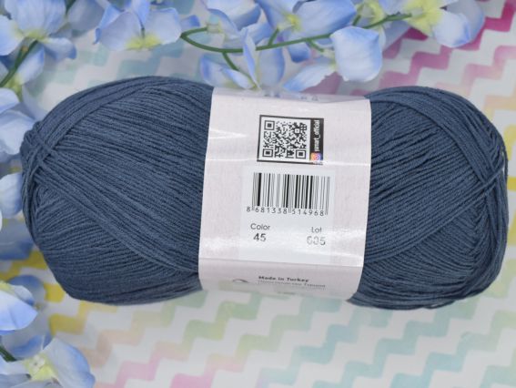 45 темний сірий