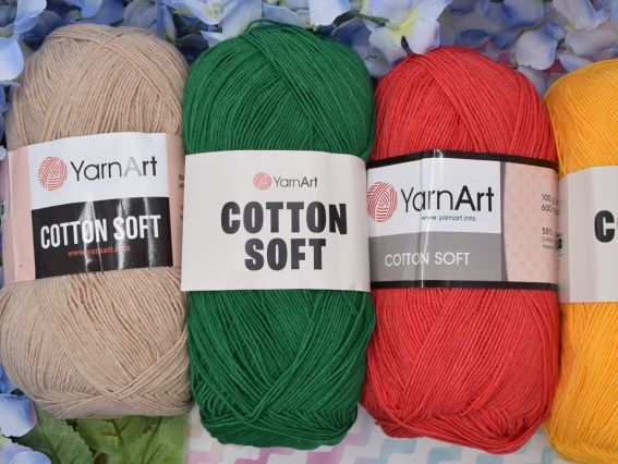 Пряжа Коттон Софт ЯрнАрт Cotton Soft YarnArt