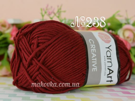 238 бордовий