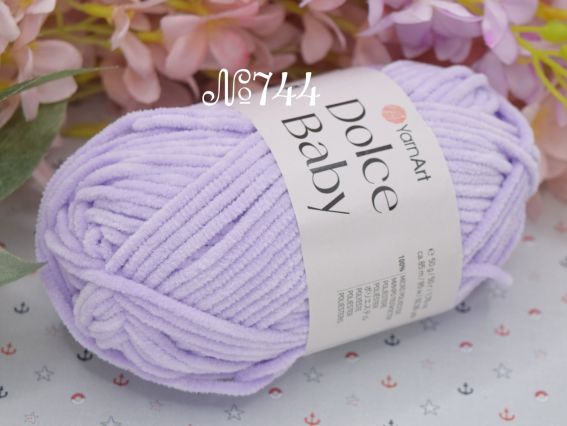 744 бузковий