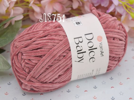 751 темна запорошена троянда