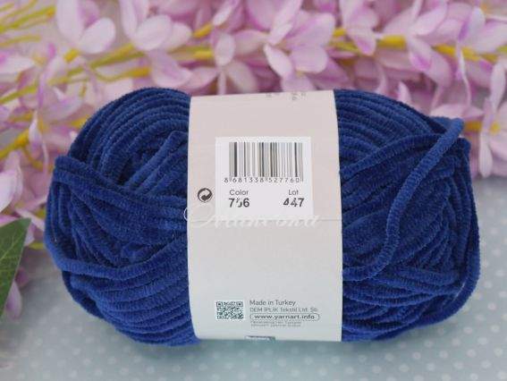 756 темний синій