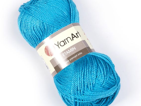 Etamin Yarn Art пряжа 425 бірюзовий