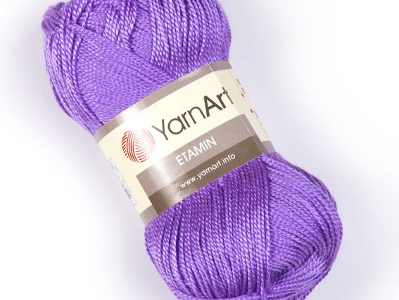 Etamin Yarn Art пряжа 430 бузковий