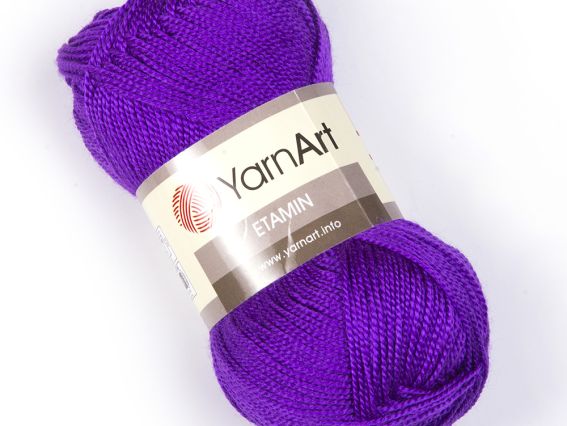Etamin Yarn Art пряжа 431 фіолетовий