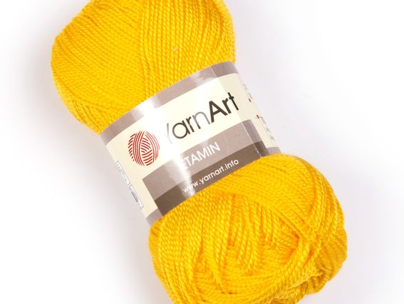 Etamin Yarn Art пряжа 439 жовток