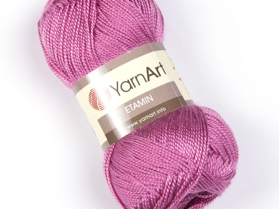 Etamin Yarn Art пряжа 441 запорошена троянда